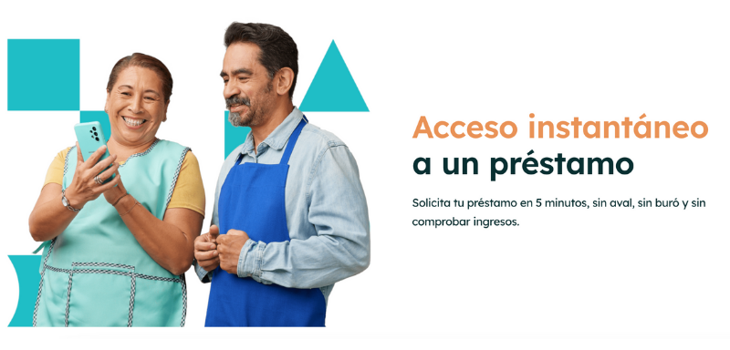 Acceso instantáneo al préstamo Tala.