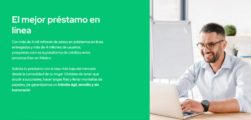 Información sobre Yotepresto.
